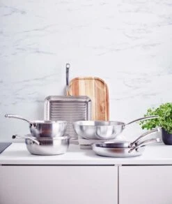 BK Superior Triply Koekenpan - Ø 24 Cm - RVS - Inductie -Keuken Potten Winkel 1016x1200