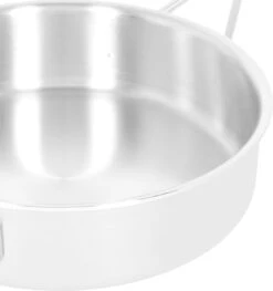 Demeyere Industry 5 - Sauteerpan Met Deksel - 28 Cm - RVS -Keuken Potten Winkel 1126x1200