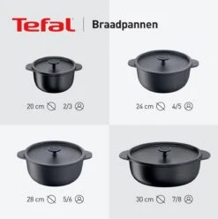 Tefal Trattoria Braadpan - Ø24 Cm 24 Tefal Trattoria Braadpan - Ø24 Cm -Keuken Potten Winkel 1194x1200 3