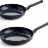 BK Easy Induction Ceramic Koekenpannenset Ø 24 + Ø 28 Cm - Inductie - PFAS-vrij 2 BK Easy Induction Ceramic Koekenpannenset Ø 24 + Ø 28 Cm - Inductie - PFAS-vrij -Keuken Potten Winkel 1200x1053