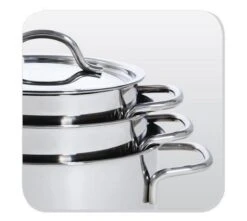 BK Profiline Kookpan Ø 14 Cm - RVS - Inductie 20 BK Profiline Kookpan Ø 14 Cm - RVS - Inductie -Keuken Potten Winkel 1200x1073