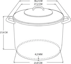 BK Soeppan - Ø 26 Cm - 11 L - Glazen Deksel -Keuken Potten Winkel 1200x1089 2