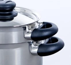 BK Karaat+ Pannenset - 5-delig - RVS – Geschikt Voor Alle Warmtebronnen -Keuken Potten Winkel 1200x1104