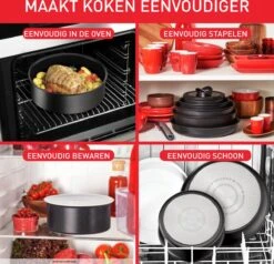 Tefal Ingenio Unlimited Pannenset - Koekenpannen Ø24 En 28 Cm + Handgreep -Keuken Potten Winkel 1200x1158 2