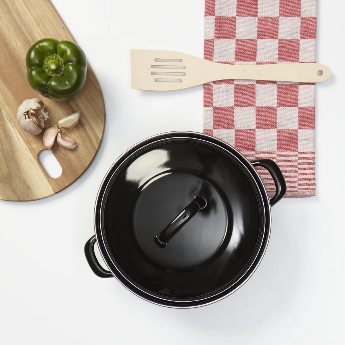 BK Fortalit Braadpan Ø 20 Cm / 1,4L - Emaille - Inductie 6 BK Fortalit Braadpan Ø 20 Cm / 1,4L - Emaille - Inductie - Afbeelding 4