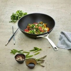 Demeyere Alu Pro Wok - 30 Cm -Keuken Potten Winkel 1200x1200 197