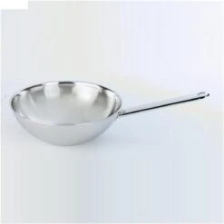 Demeyere Wok - Ø 30 Cm - Vlakke Bodem -Keuken Potten Winkel 1200x1200 200