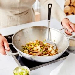 Demeyere Industry 5 RVS Wokpan – Wokpan Inductie – 30 Cm –2 Handvaten – PTFE-vrij -Keuken Potten Winkel 1200x1200 211