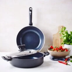 Greenpan Torino Keramische Hapjespan - 28 Cm - Met Glazen Deksel -Keuken Potten Winkel 1200x1200 248