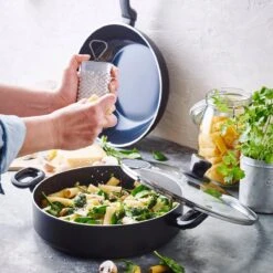 Greenpan Torino Keramische Hapjespan - 28 Cm - Met Glazen Deksel -Keuken Potten Winkel 1200x1200 249