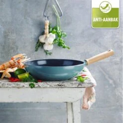 GreenPan Mayflower Wok - Ø 28 Cm - Keramisch - Inductie -Keuken Potten Winkel 1200x1200 260