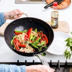 GreenPan Copenhagen Wok Met Extra Handvat 30cm/4.8L -Keuken Potten Winkel 1200x1200 340