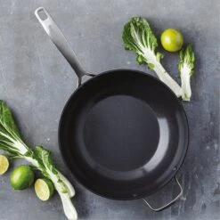 GreenPan Copenhagen Wok Met Extra Handvat 30cm/4.8L -Keuken Potten Winkel 1200x1200 347