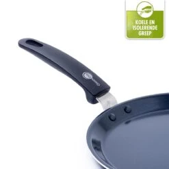 GreenPan Essentials Pannenkoekenpan 24cm - Zwart - Inductie - PFAS-vrij -Keuken Potten Winkel 1200x1200 400
