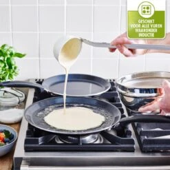 GreenPan Essentials Pannenkoekenpan 24cm - Zwart - Inductie - PFAS-vrij -Keuken Potten Winkel 1200x1200 403