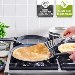 GreenPan Essentials Pannenkoekenpan 24cm - Zwart - Inductie - PFAS-vrij -Keuken Potten Winkel 1200x1200 406