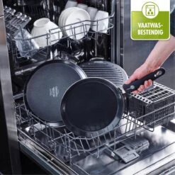 GreenPan Essentials Pannenkoekenpan 24cm - Zwart - Inductie - PFAS-vrij -Keuken Potten Winkel 1200x1200 407