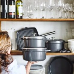 GreenPan Featherweights Braadpan 22cm - Zwart - Inductie - PFAS-vrij -Keuken Potten Winkel 1200x1200 509