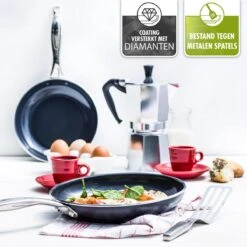 GreenPan Brussels Koekenpan 20cm - Zwart - Inductie - PFAS-vrij -Keuken Potten Winkel 1200x1200 550