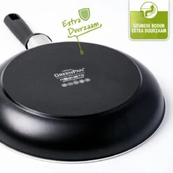 GreenPan Memphis Koekenpan 30cm - Zwart - Inductie - PFAS-vrij -Keuken Potten Winkel 1200x1200 563