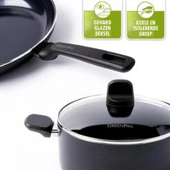 GreenPan Memphis Koekenpan 30cm - Zwart - Inductie - PFAS-vrij -Keuken Potten Winkel 1200x1200 568