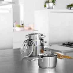 BK Conical Deluxe Kookpannenset - 5 Delig - RVS 22 BK Conical Deluxe Kookpannenset - 5 Delig - RVS -Keuken Potten Winkel 1200x1200 58