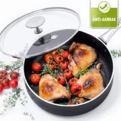 GreenPan Brussels Hapjespan Met Deksel - Ø24 Cm - Keramisch - Inductie -Keuken Potten Winkel 1200x1200 637