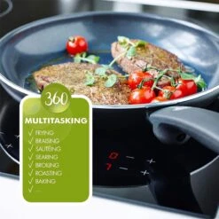 GreenPan Cambridge Koekenpan 20cm - Zwart - Inductie - PFAS-vrij -Keuken Potten Winkel 1200x1200 643