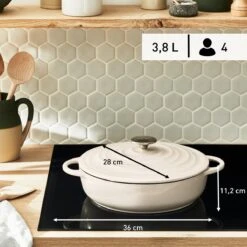 Tefal LOV Lage Braadpan - 3.8L - Ø28 Cm - Beige 24 Tefal LOV Lage Braadpan - 3.8L - Ø28 Cm - Beige -Keuken Potten Winkel 1200x1200 693