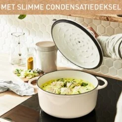 Tefal LOV Braadpan - 5L - Ø25 Cm - Beige -Keuken Potten Winkel 1200x1200 749