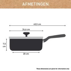 Tefal Renew+ Keramische Hapjespan - Ø 24 Cm - Met Deksel -Keuken Potten Winkel 1200x1200 772