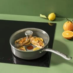 Tefal Renew+ Keramische Hapjespan - Ø 24 Cm - Met Deksel -Keuken Potten Winkel 1200x1200 777