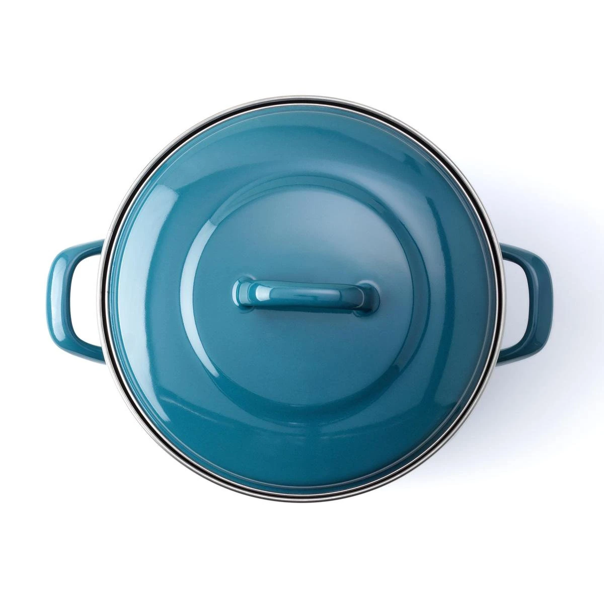BK Fortalit Braadpan Ø 28 Cm - Blauw - Emaille - Inductie 4 BK Fortalit Braadpan Ø 28 Cm - Blauw - Emaille - Inductie - Afbeelding 2
