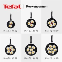 Tefal Ultimum - Pannenset - 3 Stuks | Koekenpan 24cm | Koekenpan 28cm | Wokpan 28cm | INDUCTIE - PFAS-vrij -Keuken Potten Winkel 1200x1200 781