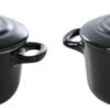 BK Bourgogne Cocotte Ø 10 Cm - 2 Stuks - Zwart - Oven -Keuken Potten Winkel 1200x388