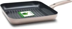GreenPan Cambridge Inductie Grillpan - Ø 28 Cm - PFAS-vrij - Brons -Keuken Potten Winkel 1200x488