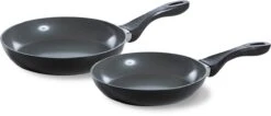 BK Easy Basic Ceramic Koekenpannenset - Ø20 Cm En Ø24 Cm - PFAS-vrij -Keuken Potten Winkel 1200x517