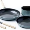 GreenPan Mayflower Pannenset - 3-delig + 2 Accessoires - Lichtblauw - Inductie - PFAS-vrij -Keuken Potten Winkel 1200x545