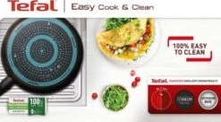Tefal Sauteerpan Cook & Clean 26 Cm Aluminium Zwart -Keuken Potten Winkel 1200x660
