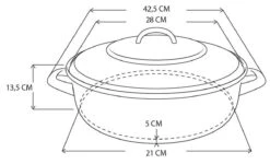 Sola Braadpan Fair Cooking - Ø 28 Cm - Zwart/wit - Aluminium - Antiaanbaklaag -Keuken Potten Winkel 1200x727 3
