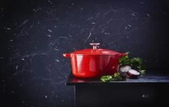 BK Bourgogne Braadpan Ø 20 Cm - Rood - Gietijzer - Inductie 18 BK Bourgogne Braadpan Ø 20 Cm - Rood - Gietijzer - Inductie -Keuken Potten Winkel 1200x756