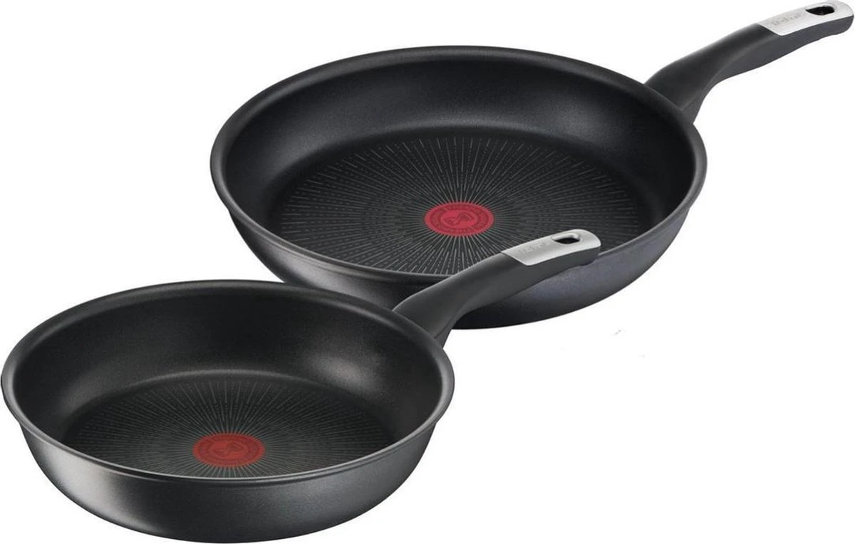 Tefal Unlimited Pannenset - Ø 22 + Ø 28 Cm