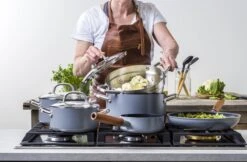 GreenPan Mayflower Pro Pannenset - 10-delig - Grijs - Inductie - PFAS-vrij -Keuken Potten Winkel 1200x789