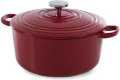 BK Bourgogne Braadpan Ø 20 Cm - Rood - Gietijzer - Inductie 20 BK Bourgogne Braadpan Ø 20 Cm - Rood - Gietijzer - Inductie -Keuken Potten Winkel 1200x796