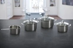 BK Bistro Pannenset - 4-delig - RVS - Glazen Deksel - Inductie -Keuken Potten Winkel 1200x800 12