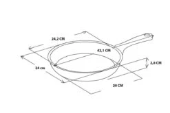 GreenPan Essentials Pannenkoekenpan 24cm - Zwart - Inductie - PFAS-vrij -Keuken Potten Winkel 1200x800 71