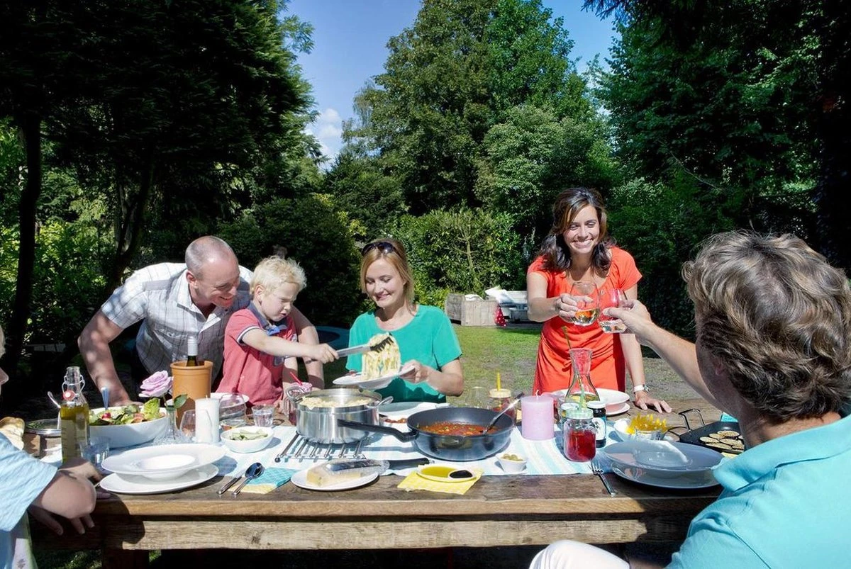 BK Easy Basic Ceramic Hapjespan Ø 28 Cm - Met Glazen Deksel - PFAS-vrij 5 BK Easy Basic Ceramic Hapjespan Ø 28 Cm - Met Glazen Deksel - PFAS-vrij - Afbeelding 3