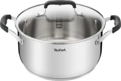 Tefal Cook & Cool E493S6 - Set 3-delig (kookpan 20/24 + Steelpan 16) 24 Tefal Cook & Cool E493S6 - Set 3-delig (kookpan 20/24 + Steelpan 16) -Keuken Potten Winkel 1200x807 1