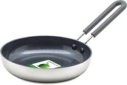 GreenPan Mini Koekenpan 14cm - Zilver - Inductie - PFAS-vrij -Keuken Potten Winkel 1200x811 1