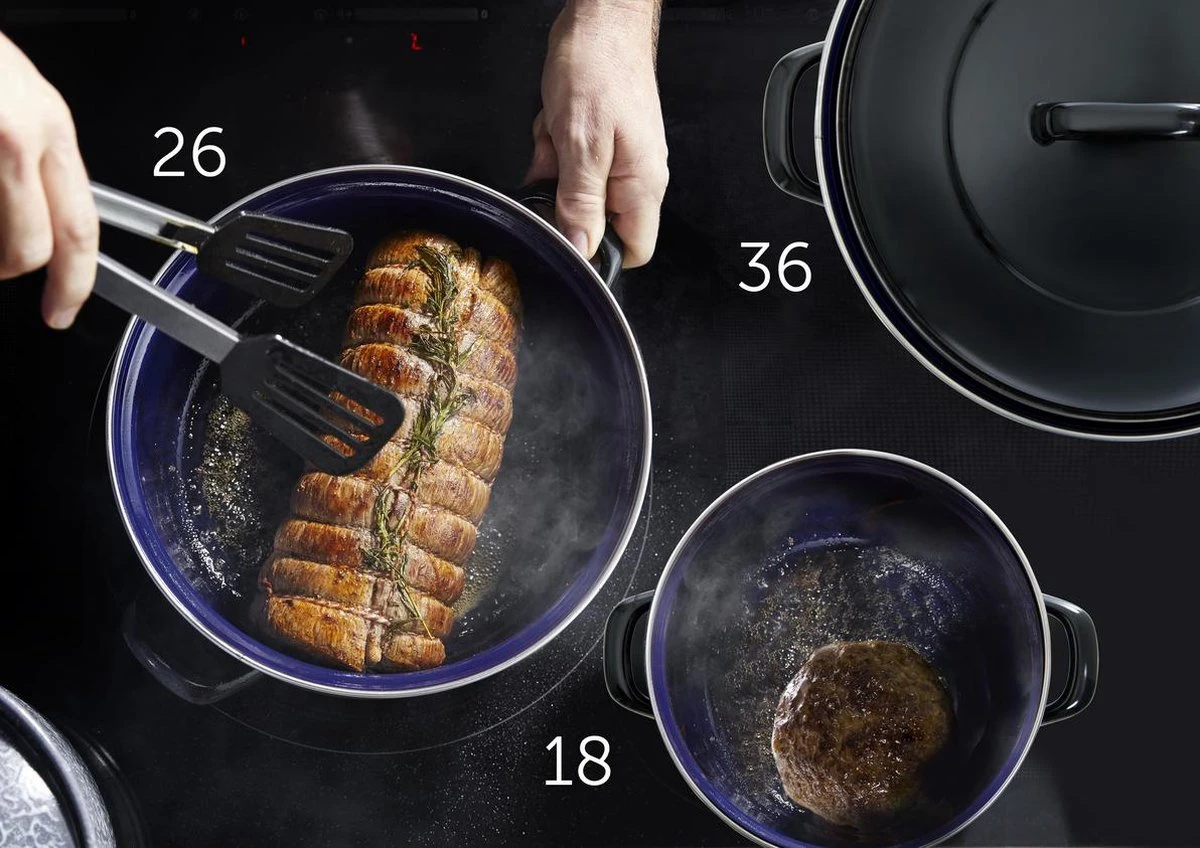 BK Fortalit Braadpan Ø 24 Cm / 2,5L - Emaille - Inductie 6 BK Fortalit Braadpan Ø 24 Cm / 2,5L - Emaille - Inductie - Afbeelding 4